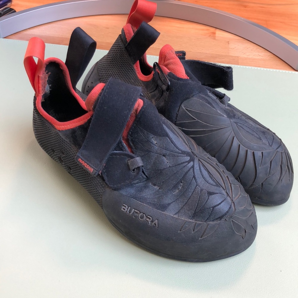 Rock climbing shoes. Narsha by Butora.